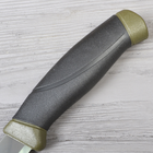Нож фиксированный Mora Companion (длина: 215мм, лезвие: 102мм, углеродистая сталь), зеленый - изображение 4