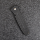 Нож складной Ontario Bob Dozier Arrow (длина: 208мм, лезвие: 92мм, чёрное), черный 9101 - изображение 13