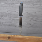 Нож фиксированный Mora 749 (длина: 335мм, лезвие: 205мм), черный/голубой - изображение 7