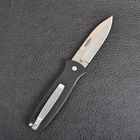Нож складной Ontario Bob Dozier Arrow (длина: 208мм, лезвие: 92мм, сатин), черный 9100 - изображение 7