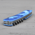 Нож складной, мультитул Swiza С03 (95мм, 11 функций), синий KNI.0030.2030 - изображение 3