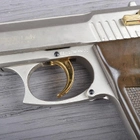 Сигнальний пістолет, стартовий Ekol Lady (9.0 мм), сатин з позолотою - зображення 4