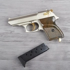 Пистолет сигнальный, стартовый Ekol Lady (9.0мм), сатин с позолотой - изображение 9