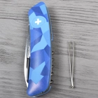 Нож складной, мультитул Swiza С03 (95мм, 11 функций), синий KNI.0030.2030 - изображение 11