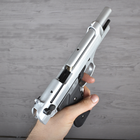Сигнальний пістолет, стартовий Retay Beretta 92FS Mod.92 (9мм, 15 зарядів), титан - зображення 8