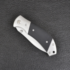 Нож складной Browning Black Label (длина: 18.5см, лезвие: 8см), черный - изображение 7