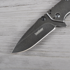 Нож складной Kershaw Cryo II (длина: 195мм, лезвие: 83мм, черное), черный - изображение 3