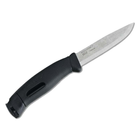 Нож фиксированный Mora Companion Spark (длина: 238мм, лезвие: 104мм) + огниво, черный - изображение 2