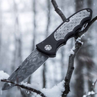 Ніж складаний Boker Leopard-Damast III 42 Collection (довжина: 225мм, лезо: 97мм), чорний-сталевий - зображення 3