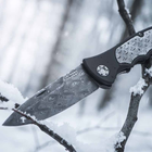 Ніж складаний Boker Leopard-Damast III 42 Collection (довжина: 225мм, лезо: 97мм), чорний-сталевий - зображення 4