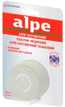 Пластир Alpe котушковий тканинний м'який 2.5 см х 4.5 м №1 (000000215) - зображення 1