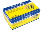 Скрепки круглые Economix; 28 мм / 100 шт, цветные (E41003) economix (E41003)