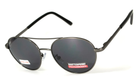 Защитные очки Global Vision Aviator-1 (Gray) (Авиаторы) (1АВИА1-20)