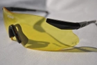 Окуляри захисні балістичні ESS ICE glasses Yellow (740-00052) - зображення 1