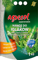 Добриво для хвойних рослин Хортіфоска NPK 10-6-23 1 кг Agrecol