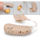 Заушный слуховой аппарат для улучшения слуха Axon E-103 Бежевый - изображение 6