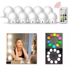 LED подсветка гримерного зеркала для макияжа RGB NO378 с регулировкой яркости и цветового режима 10W