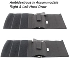 Кобура для пістолета на ногу Leg holster універсальна прихованого носіння Чорна - зображення 4