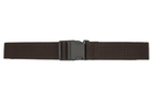 Мужской тактический ремень NA 4 см для джинсов темно-коричневый 120 см (NA115662) - зображення 1
