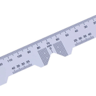 Линейка пупиллометр № 1 Hbbit Tools для измерения монокулярного и бинокулярного межзрачкового расстояния 150 мм (mpm_7455) - зображення 2