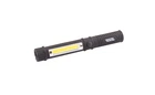 Фонарик магнитный, 168*24 мм, LED + COB LED, 3 x AAA, ABS MASTER TOOL 94-0806
