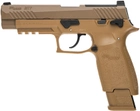 Пістолет пневматичний Sig Sauer P320-M17 Blowback калібр 4.5 мм (AIR-M17-177) - зображення 2