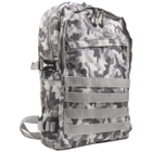 Рюкзак міський KAKA KA-666 Camouflage Grey туристичний вологозахищений для туризму походів ноутбука (F_4219-12236) - зображення 5
