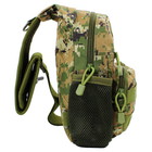 Рюкзак тактический на одно плечо AOKALI Outdoor A14 2L Camouflage Green (F_5368-16909) - изображение 3