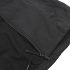 Тактическая куртка Soft Shell Lesko A001 Black S ветровка для мужчин с карманами водонепроницаемая (F_4255-18456) - изображение 6