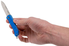 Нож складной карманный Ontario OKC Traveler Blue 8901BLU (Slip joint, 57/135 мм) - изображение 6