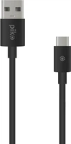 Кабель Piko CB-UT11 USB to Type-C 1.2 28W м Black (1283126489174)