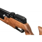 Пневматична PCP гвинтівка Aselkon MX6 Matte Black кал. 4.5 дерево + Насос Borner для PCP в подарунок - зображення 7