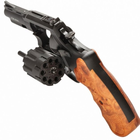 Револьвер флобера STALKER S 3 ", 4 мм (сілумін.барабан) ц: brown + в подарунок Патрони Флобера 4 мм Sellier & Bellot Sigal (50 шт) + Кобура оперативна для револьвера універсальна + Збройна чищення мастило-спрей XADO - зображення 3