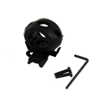 Крепление для фонаря ACM FAST & MICH Helmet Rails Single Clam 30 mm Черный 2000000036519 - изображение 1