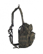 Однолямочный рюкзак тактичний MIL-TEC Олива - зображення 2