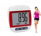Шагомер с ЖК- дисплеем устройство для подсчёта шагов калорий и расстояния (68923650) Красный - изображение 1