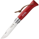 Карманный нож Opinel №8 "Adventurer" красный (204.63.39) - изображение 1