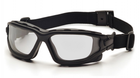Баллистические очки защитные с уплотнителем Pyramex i-Force XL (Anti-Fog) (clear) прозрачные - изображение 1