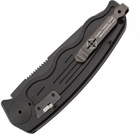 Ніж SOG TAC Automatic Black TiNi/Partically Serrated ST-04 - зображення 5