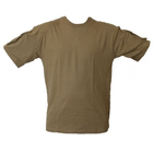 Футболка MIL-TEC тактична T-Shirt CB XXL Коричневий (11019205) - зображення 1
