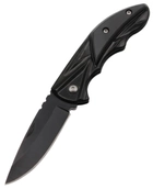 Нож складной черный A863 Без бренда (t6380) - изображение 1