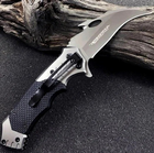 Складной нож для охоты туризма рыбалки керамбит Browning X76 Черный - изображение 3