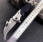 Складной нож для охоты туризма рыбалки керамбит Browning X76 Черный - изображение 4