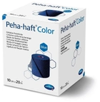 Бинт когезивний фіксуючий Peha-haft Color синій 10 см x 20 м 1шт - зображення 1