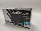 Перчатки нитриловые размер M,черный/ 100 шт Med Touch (Med Touch Black)