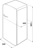 Однокамерный холодильник GUNTER&HAUER FN 109 B - изображение 11