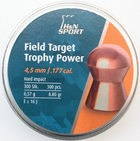 Кулі пневм Haendler Natermann FT Trophy Power 300 шт/уп, 0,57 г, 4,5 мм - зображення 1
