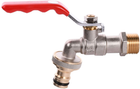 Кран шаровой для полива QUALITY PROFESSIONAL NV-QP155 с быстросъемным коннектором 1/2"