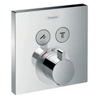 Внешняя часть смесителя без скрытой части HANSGROHE ShowerSelect хром латунь 155x155мм 15763000