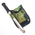 Набор туристический 4в1 лопатка нож пила топор с чехлом UKC камуфляж (609187) - изображение 7